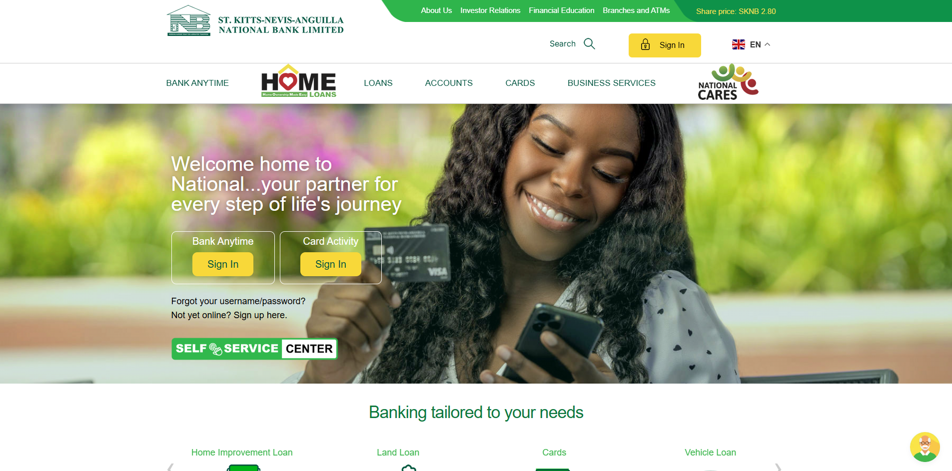 SKNANB Banking