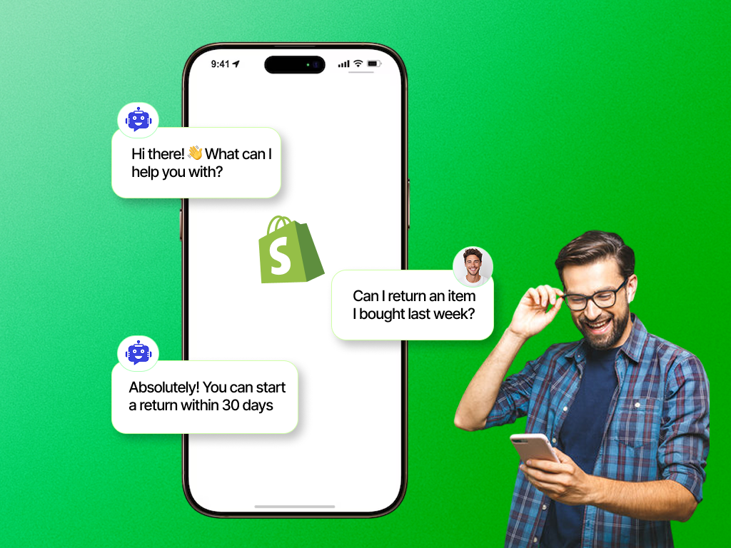 Give Instant Answers Without Extra Work - YourGPT handles repeat questions about orders shipping refunds and policies using your Shopify data so your support load stays low.